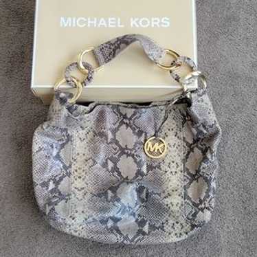 Michael Kors Python Hobo - image 1