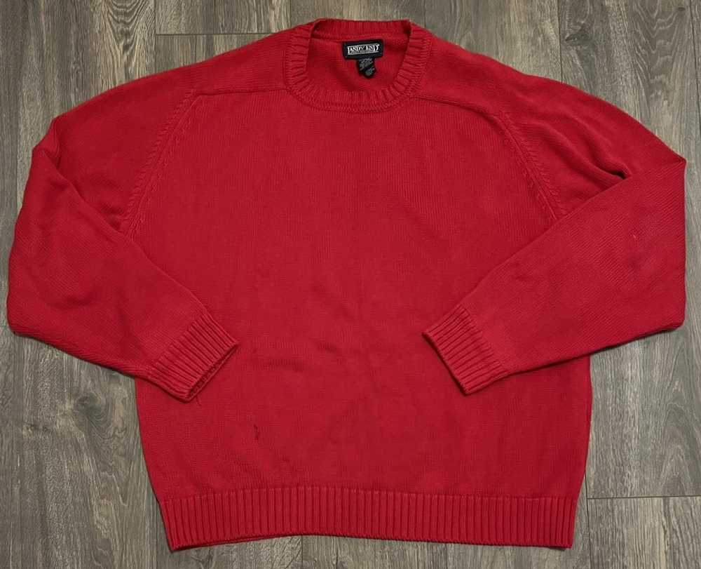 Lands End × Made In Usa × Vintage Vintage 100% Co… - image 1