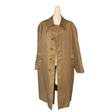 Burberry Vintage 80s Trench Coat with Detachable Wool… - Gem