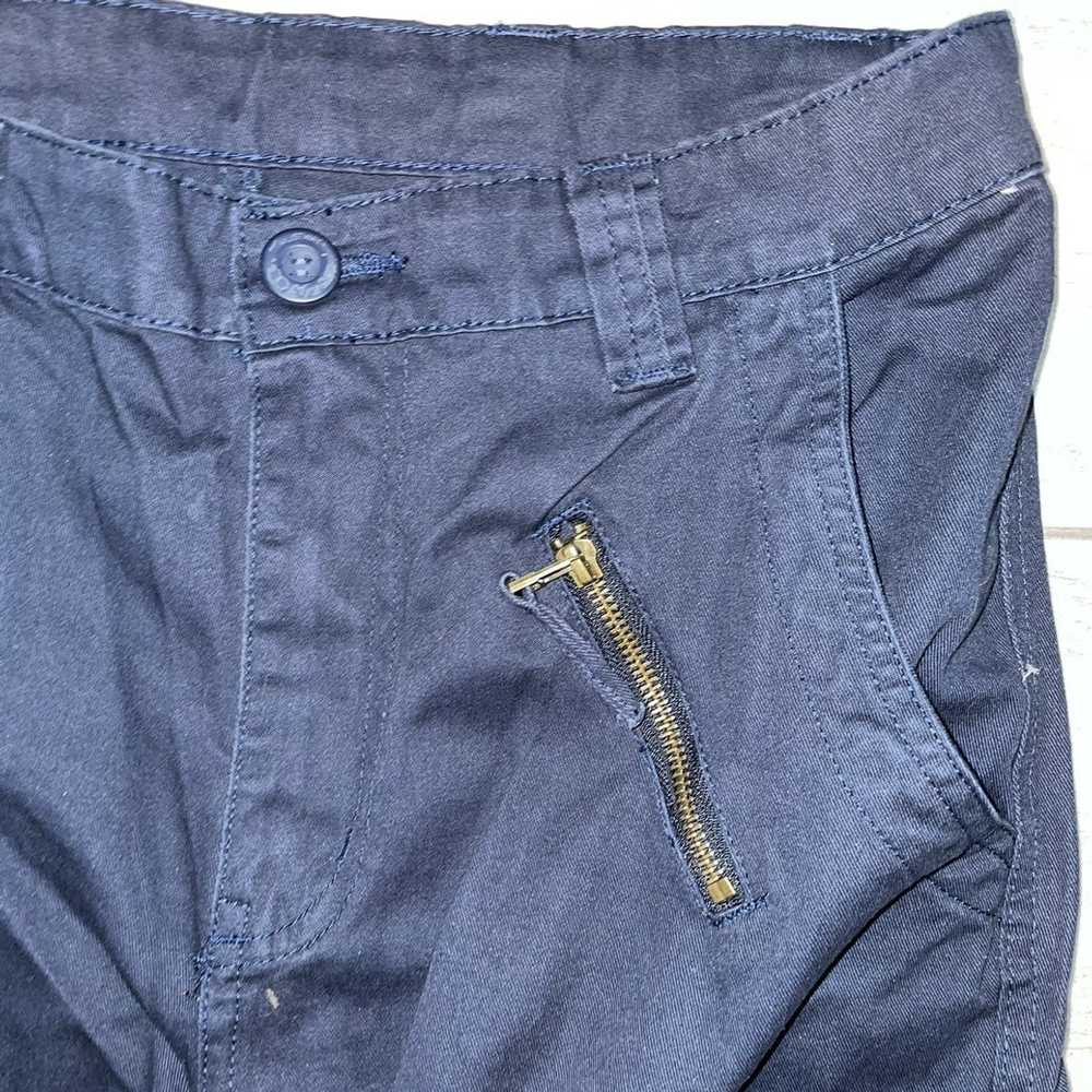 Japanese Brand 8 pocket cargos in navy - image 3