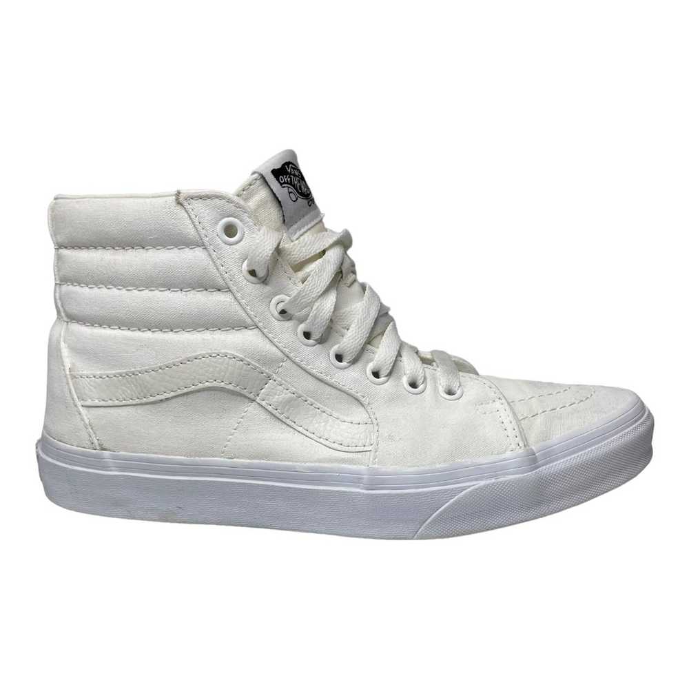 Vans Vans Sk8-Hi Men's Skate Shoe - White Leather… - image 2