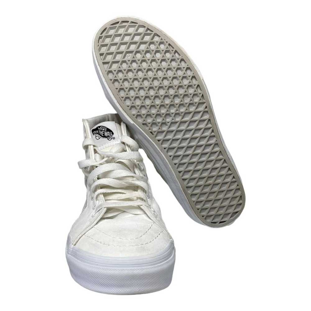 Vans Vans Sk8-Hi Men's Skate Shoe - White Leather… - image 6