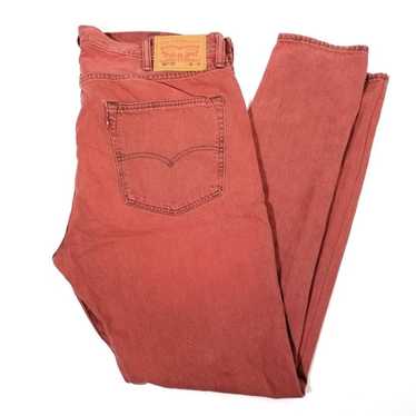 Levi's Levi's 501 CT Brick Red Dye Jeans
