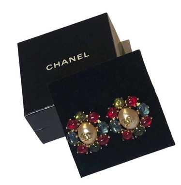 Chanel gripoix pearl earrings - Gem