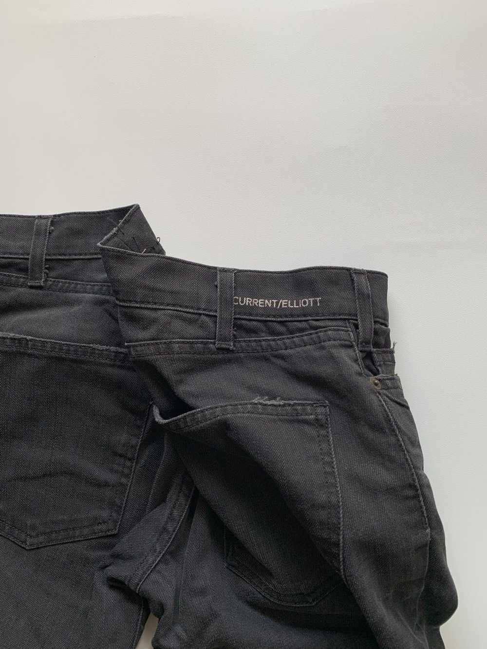 Current Elliott × Marni × Vintage black jeans pan… - image 6