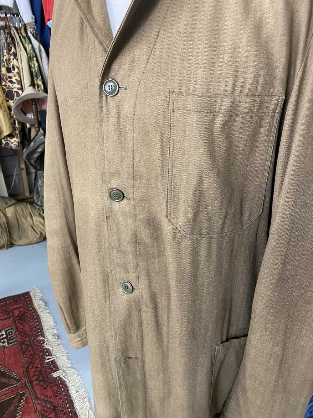 Vintage 1960’s European Long Chore Coat - image 3