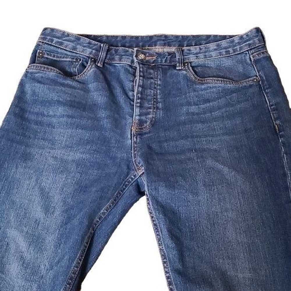 Topman Topman 34L Straight Denim Jeans - image 2