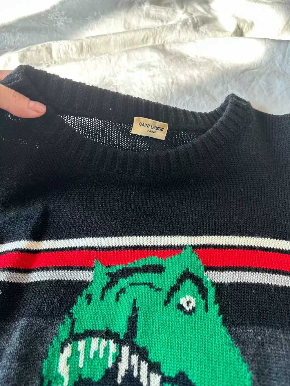 Yves Saint Laurent saint laurent Dinosaur Sweater - image 3