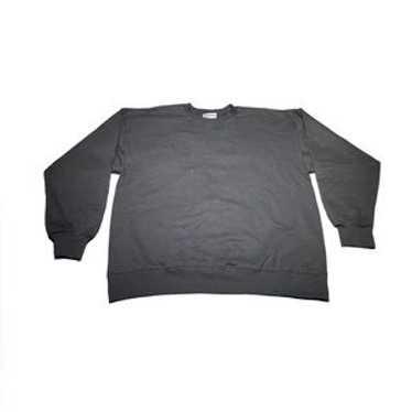 昭和の栄華　目無しHanes 70s sweatshirt Vintage 70s 80s Youth Kids Blank Plain Hanes Gray Sweatshirt