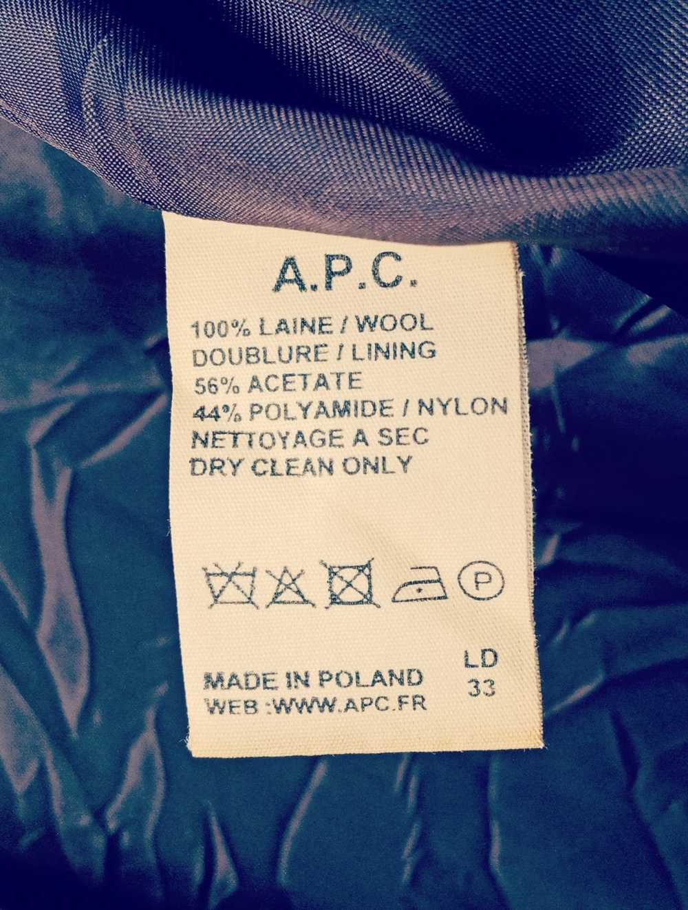 A.P.C. A. P. C triple pocket wool jacket - image 8