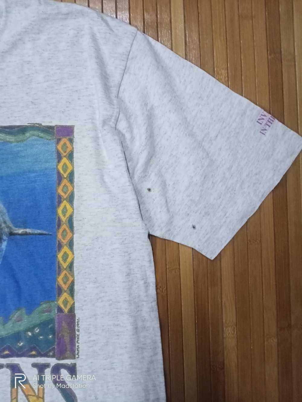 Vintage DOLPHIN EARTH WATCH T-SHIRT - image 2