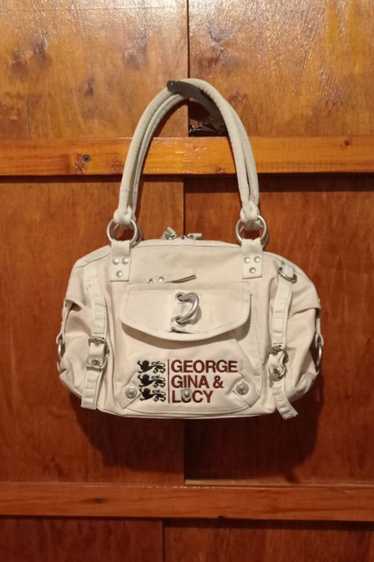 George Gina Lucy Cortina Deluxe Bag Grey/Black Crossbody Handbag