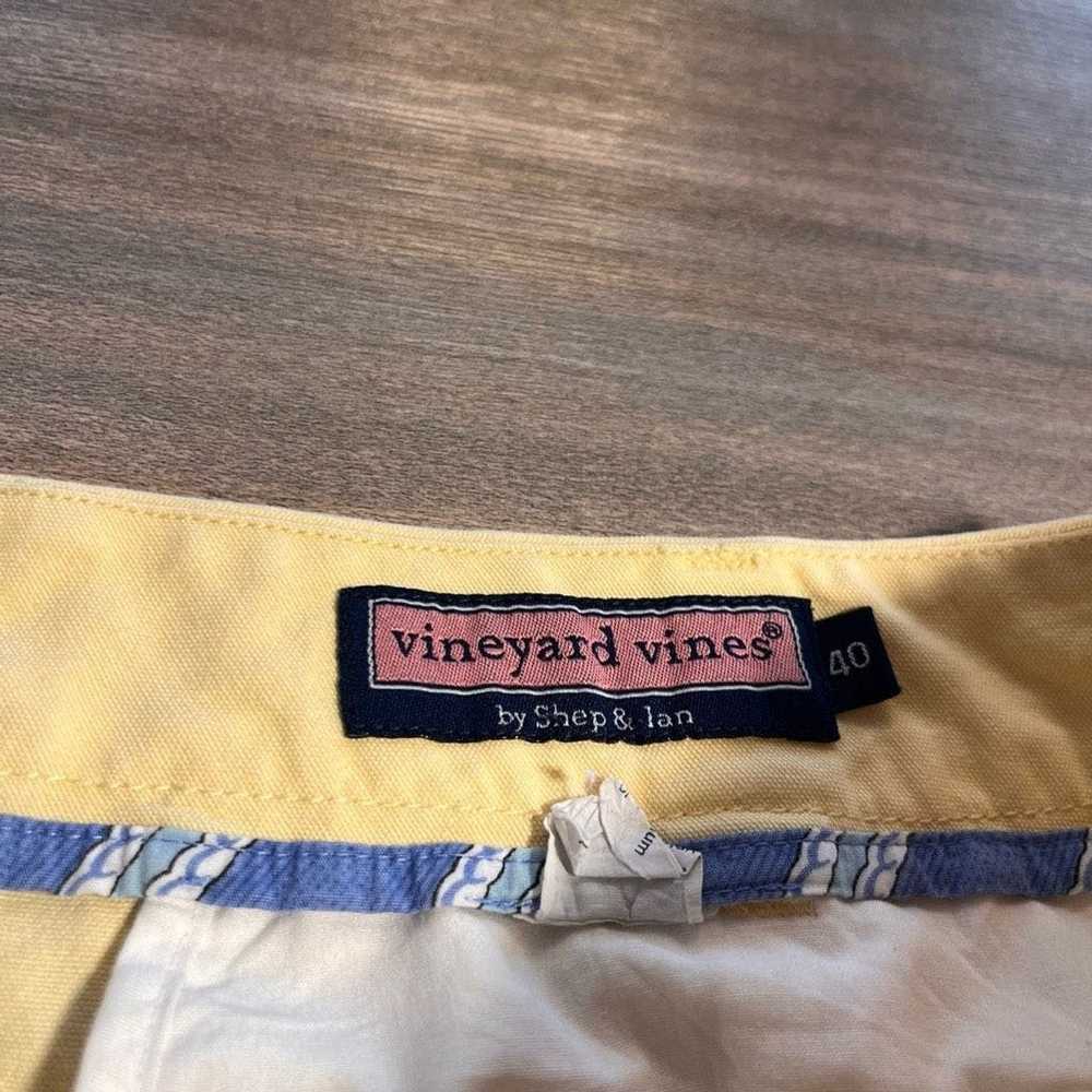 Vineyard Vines Vineyard Vines Yellow Chino Shirts… - image 3