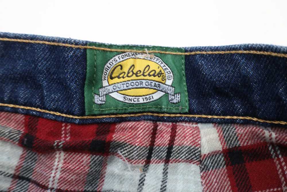 Cabelas × Vintage Vintage Cabelas Flannel Lined W… - image 5