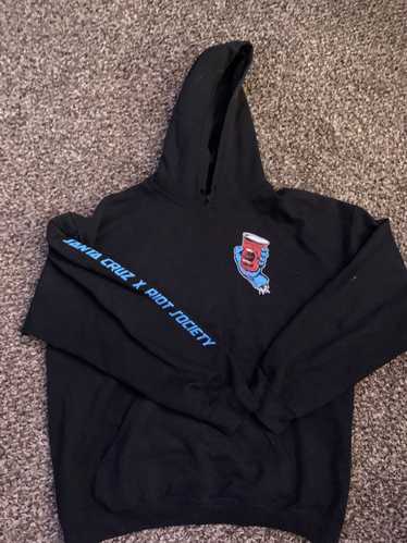 Riot society x santa cruz online hoodie