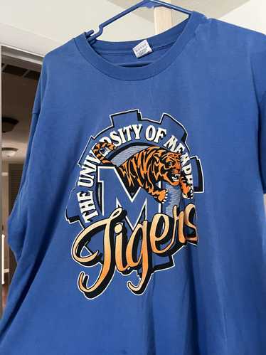 Vintage university of memphis vintage tee