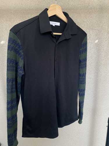 Trendiano TRENDIANO Black Button Up Sweater Sleeve