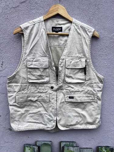 Japanese Brand × Zippo Vintage Zippo Vest