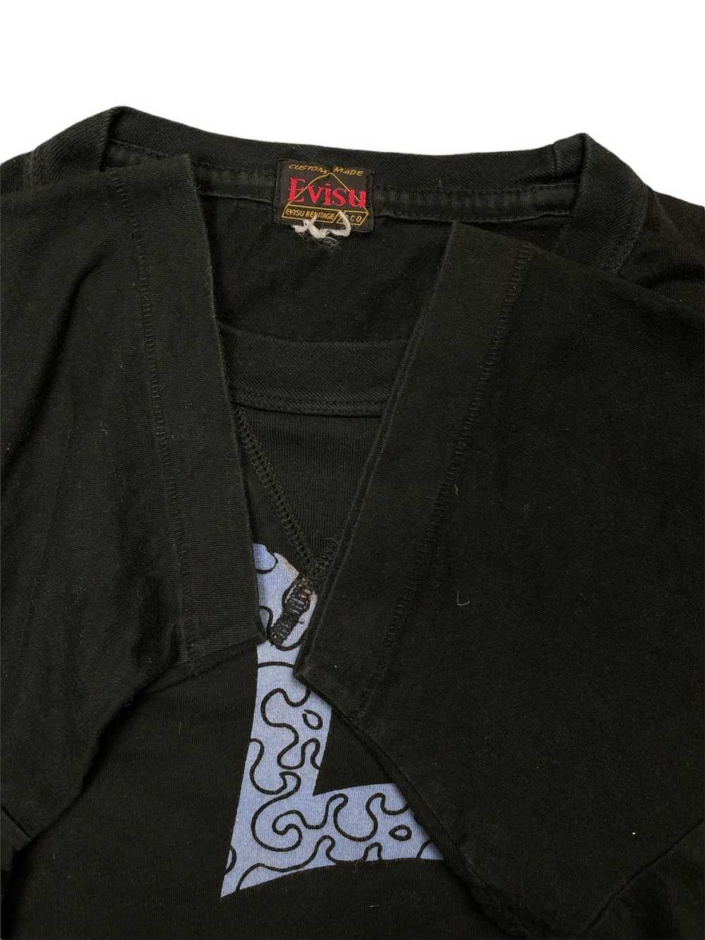 Evisu × Vintage VTG Early 2000’s Evisu Graphic Lo… - image 4