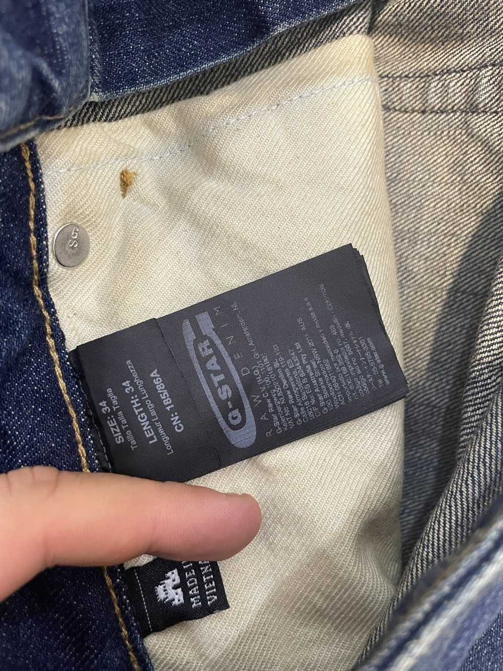 G Star Raw × Streetwear G Star jeans selvedge w34… - image 3