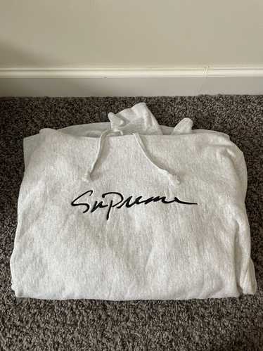 supreme classic script hoodie - Gem