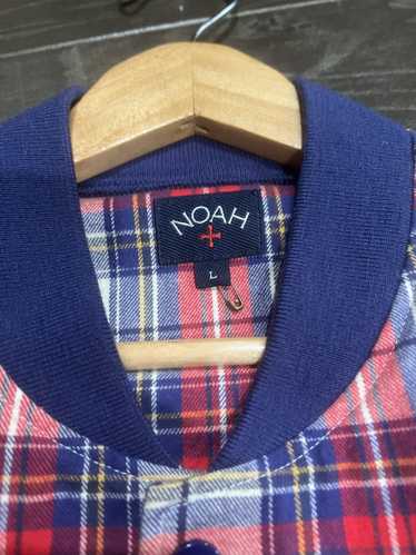 Noah Noah NYC Plaid Bomber