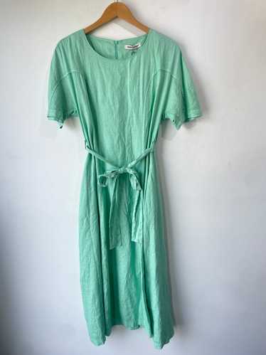 Henrik Vibskov Teal Linen Dress