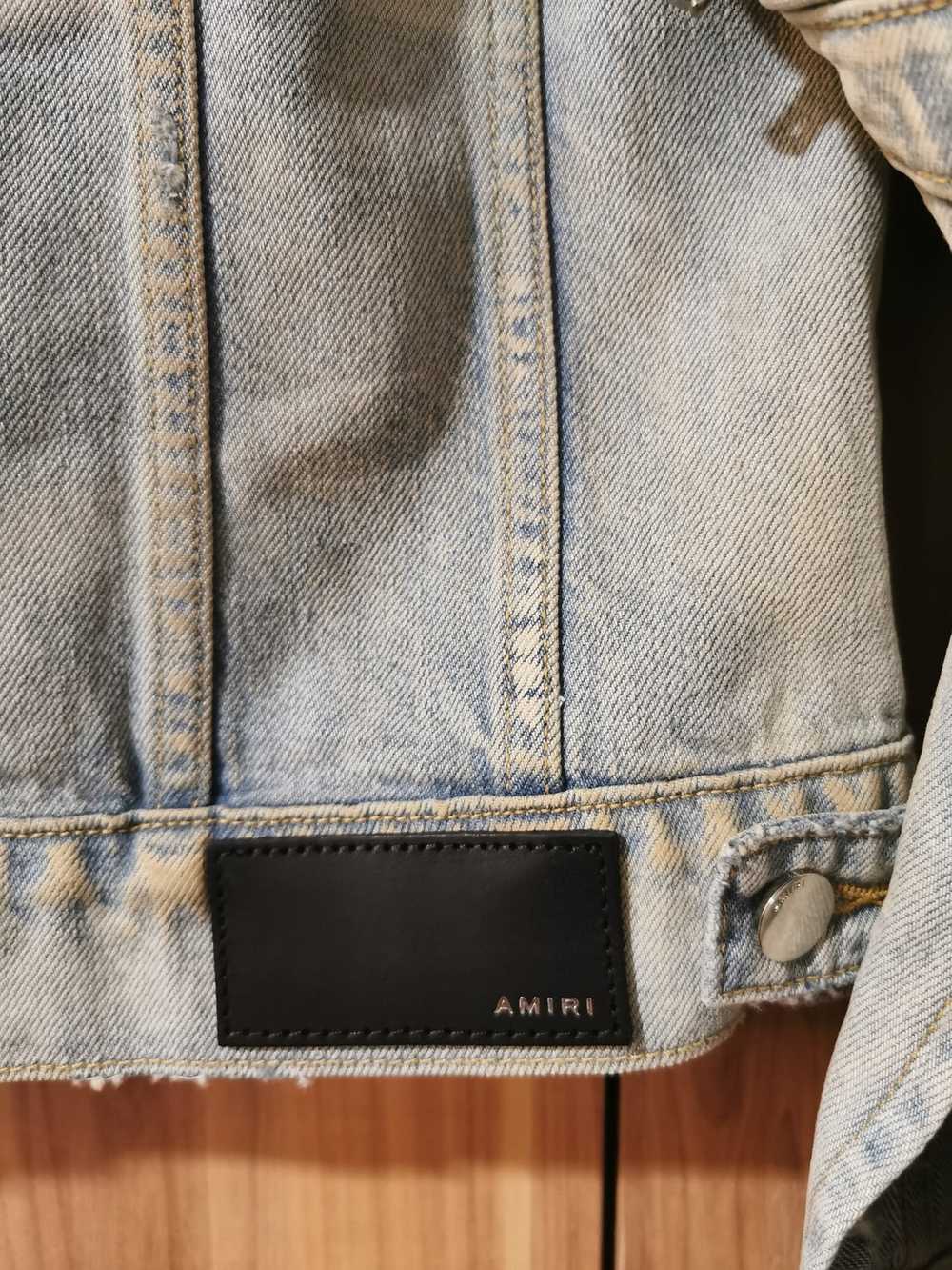 Amiri Amiri MX2 denim jacket - image 4