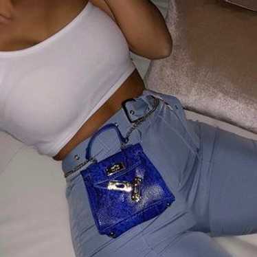 Mini Reptile Print Bag - image 1