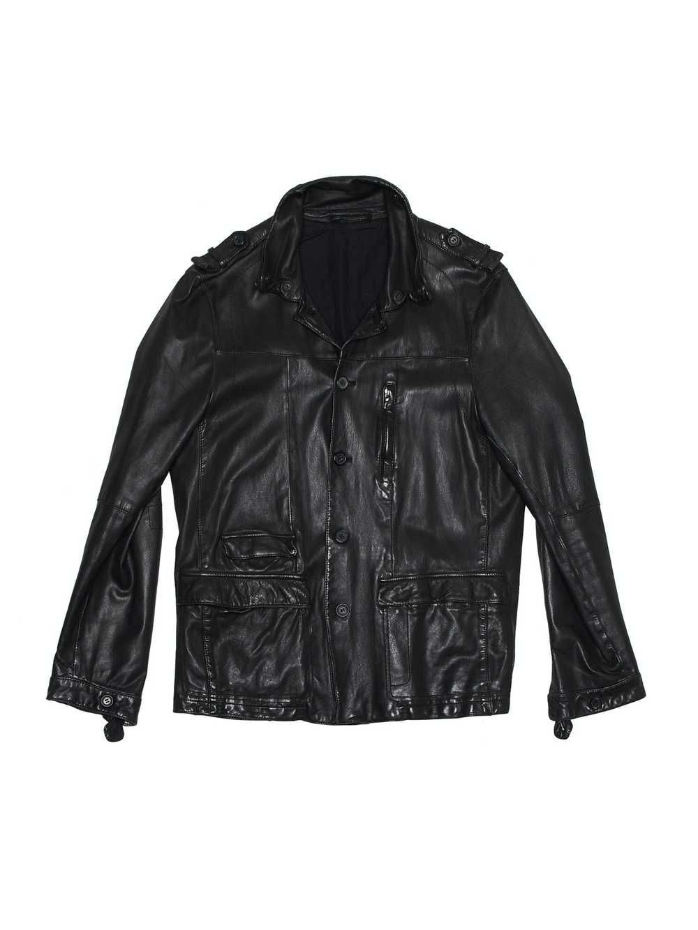 Neil Barrett Leather Jacket Gem