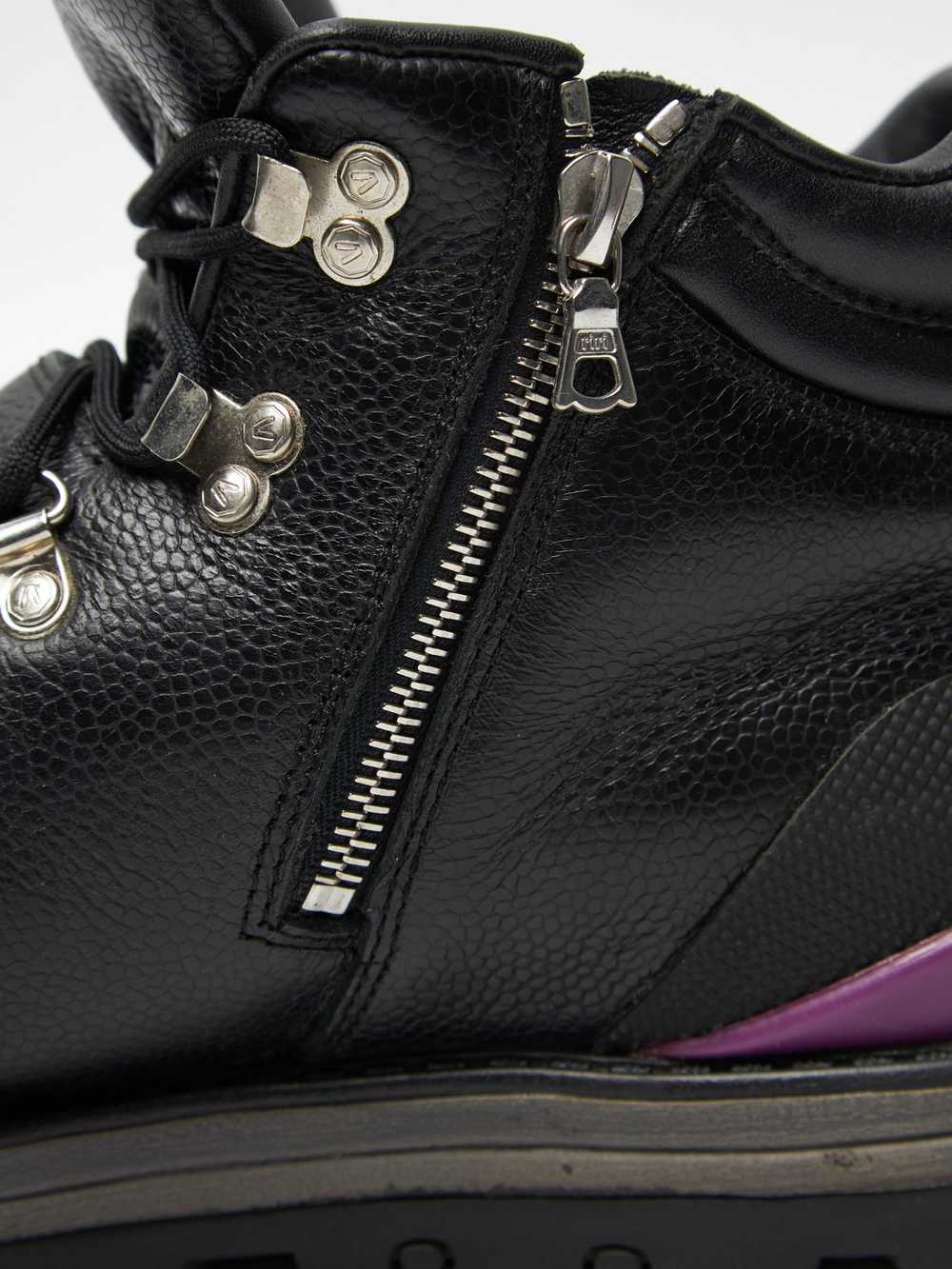 Visvim Black Hiking Detailed Leather Boots - image 10