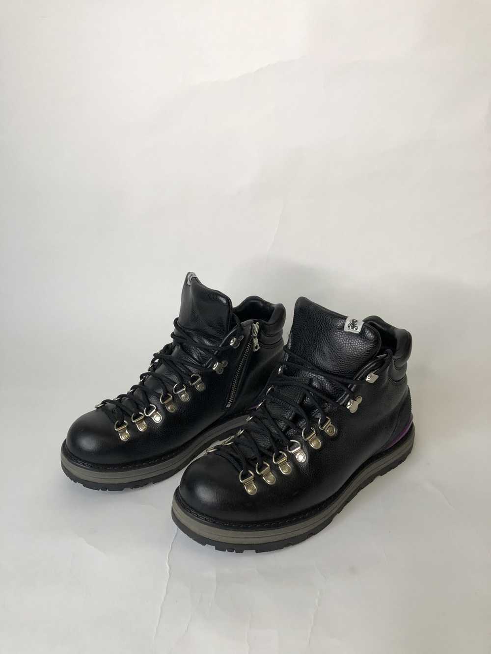 Visvim Black Hiking Detailed Leather Boots - image 11