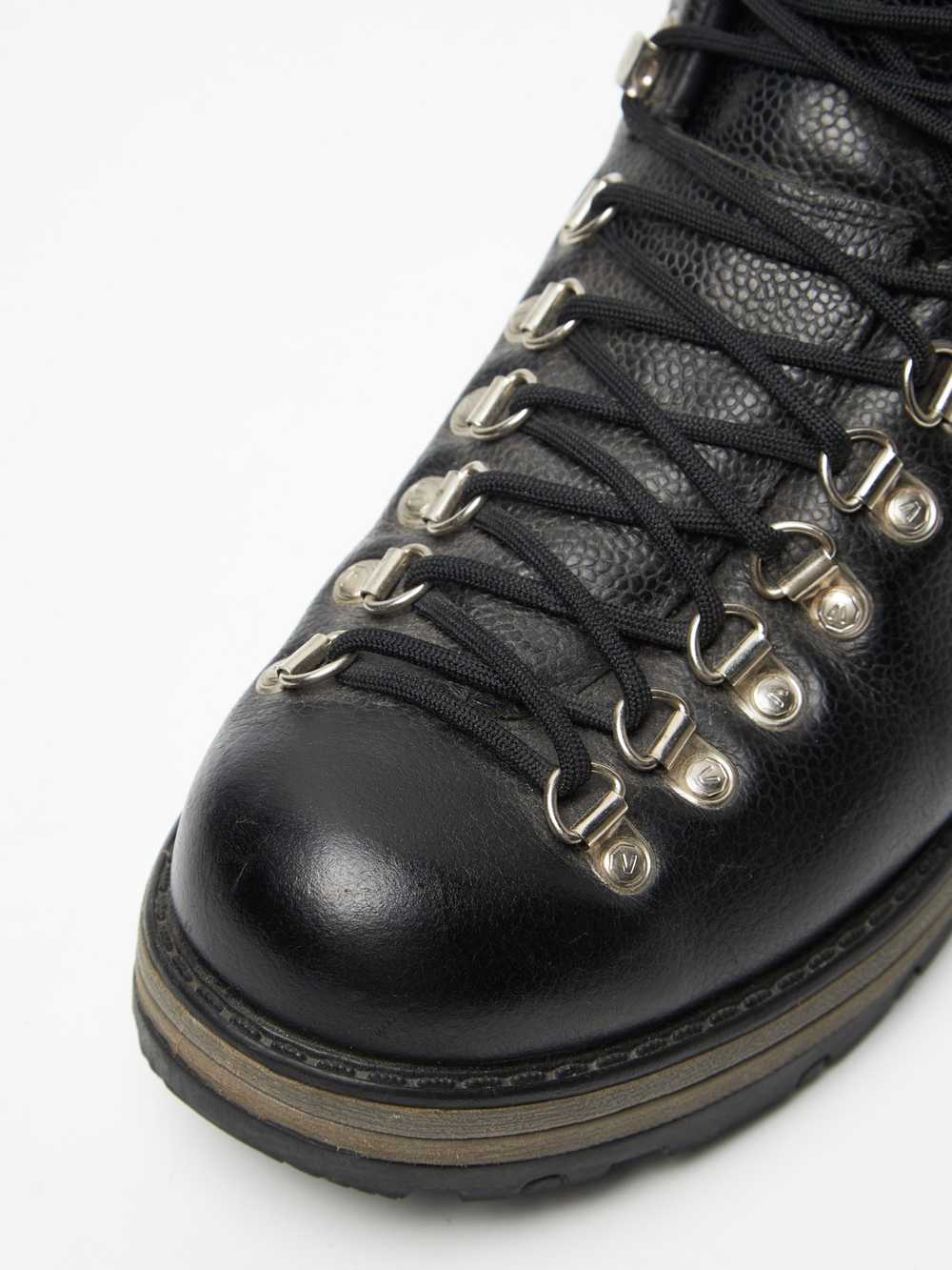 Visvim Black Hiking Detailed Leather Boots - image 5