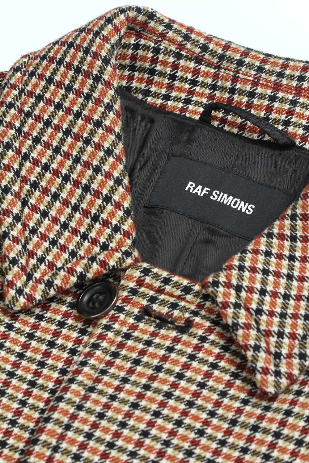 Raf Simons FW16 Oversized Shortsleeved Plaid Car … - image 3