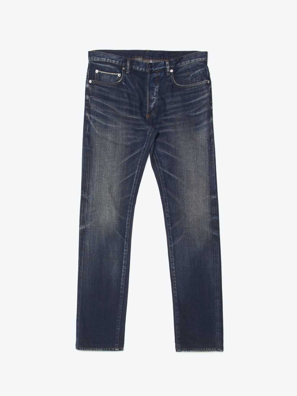 Dior × Hedi Slimane AW03 Dark Blue Jeans - image 1