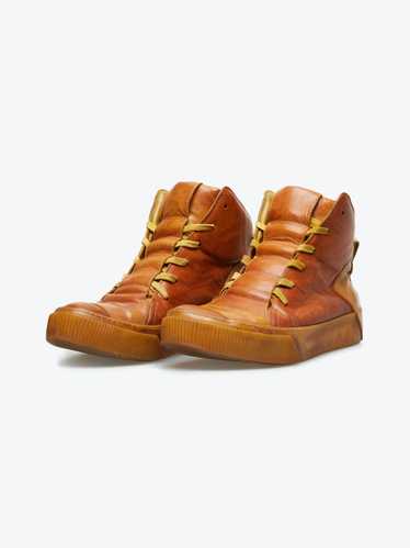 Boris Bidjan Saberi BAMBA1 Brown Horse Leather Hi… - image 1