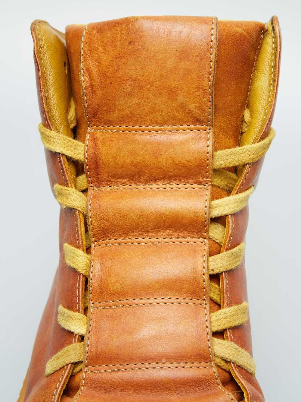 Boris Bidjan Saberi BAMBA1 Brown Horse Leather Hi… - image 7