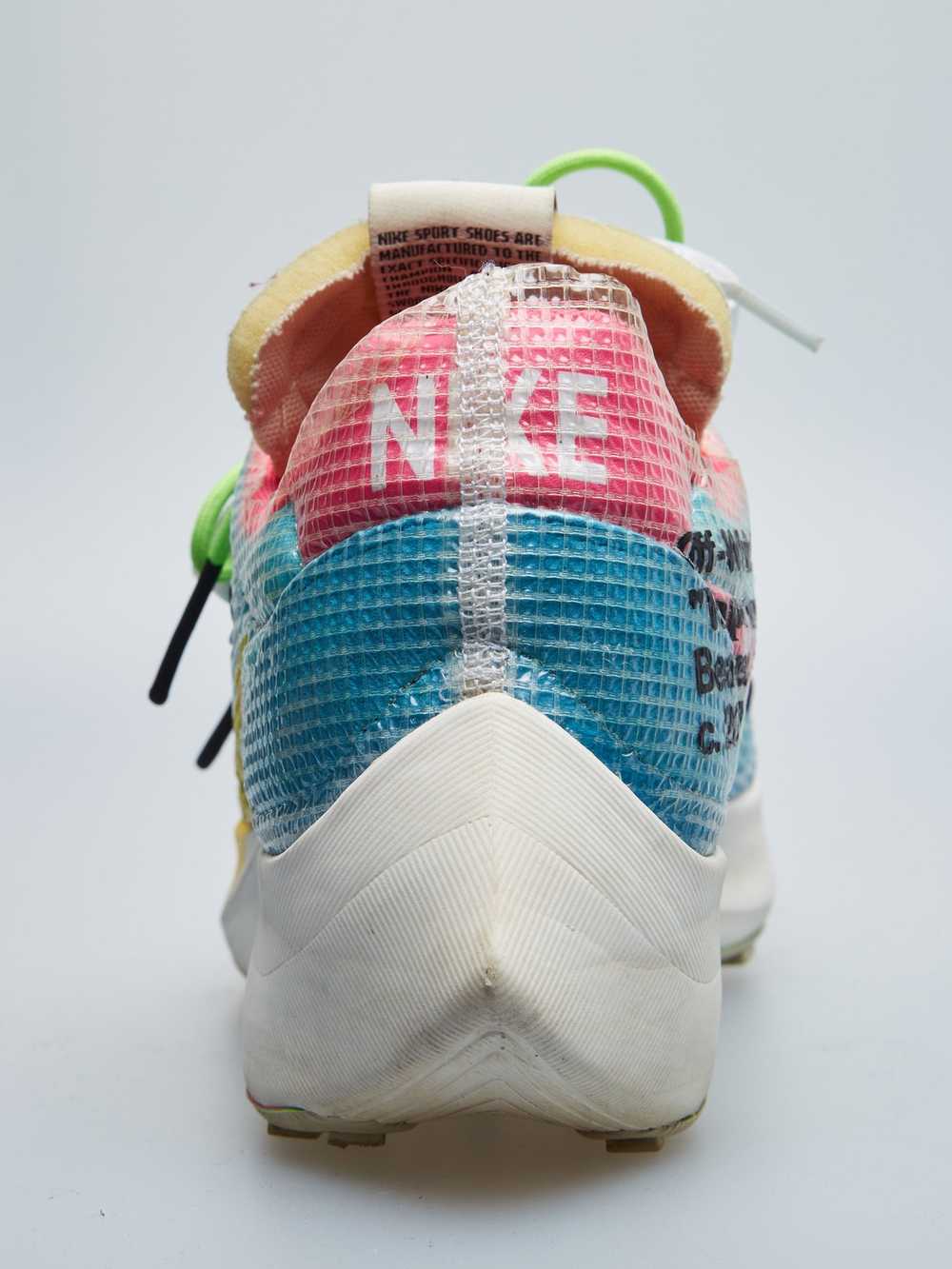 Nike × Off-White Collaboration Blue Runner Sneake… - image 8