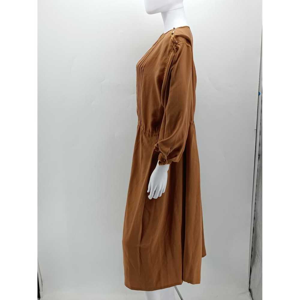 Alberta Ferretti Silk mid-length dress - image 5