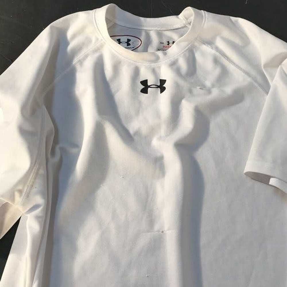 Under Armour UNDER ARMOUR Short Sleeve White Athl… - image 2