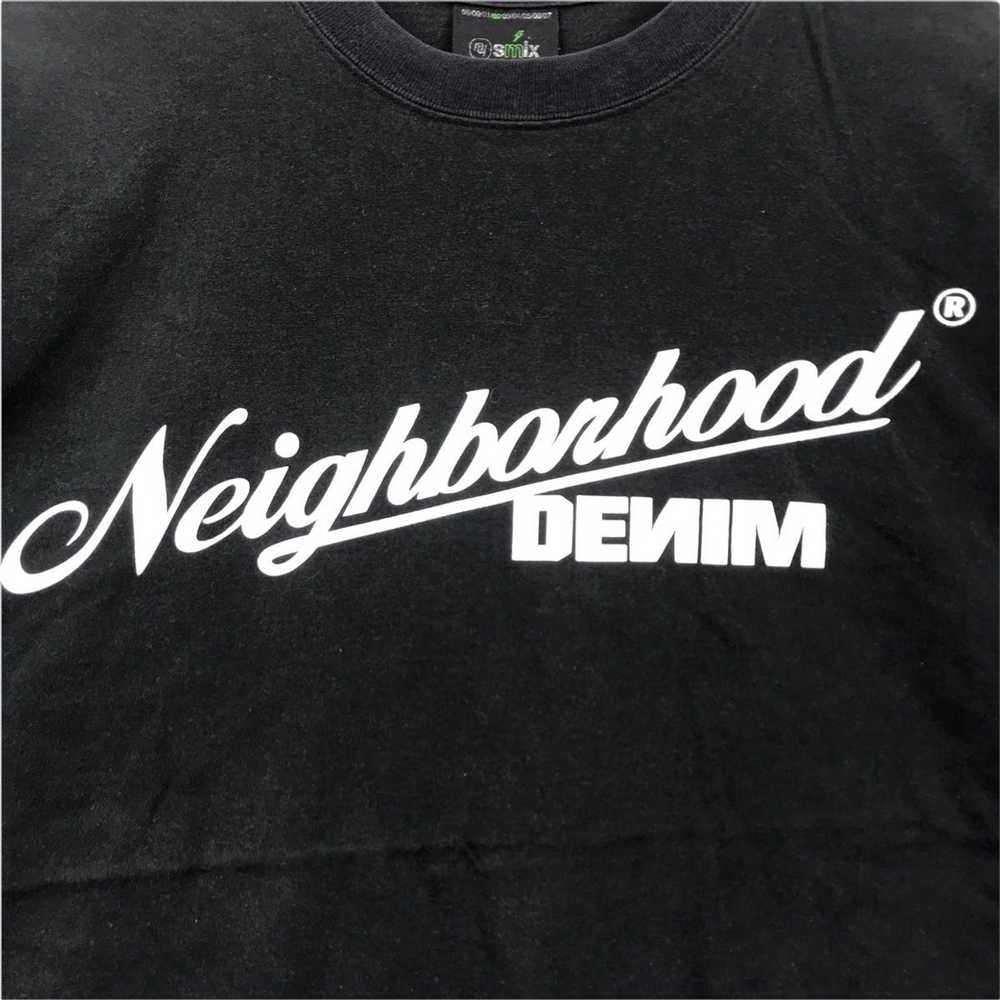 Neighborhood Vtg NEIGHBOURHOOD DENIM JAPAN 2002 C… - image 4