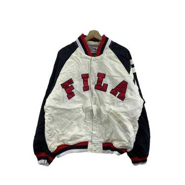 Fila Vtg 90’ FILA BIELLA ITALIA Baseball Varsity … - image 1