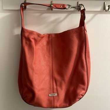 【美品】Coach Pink Salmon Hobo Shoulder Bag Coach salmon shoulder purse - Gem