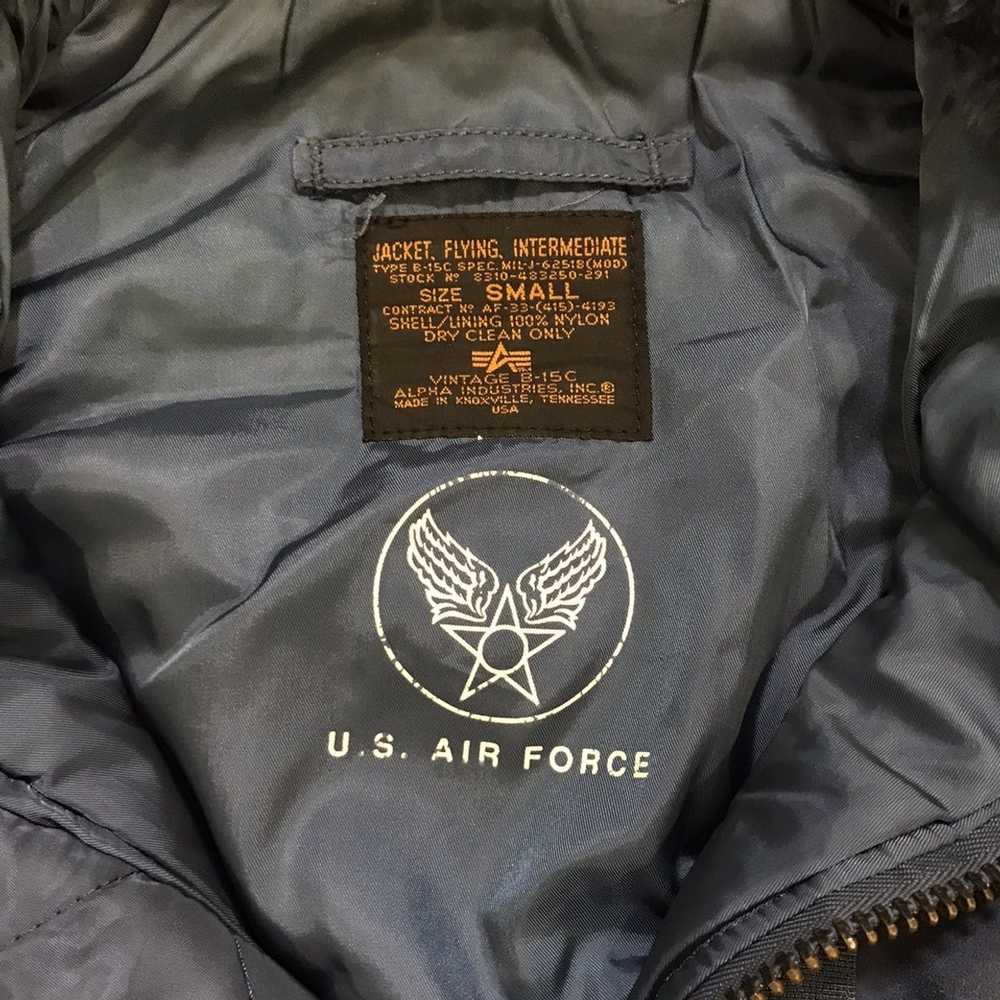 Alpha Industries × Us Air Force × Vintage Vintage… - image 6