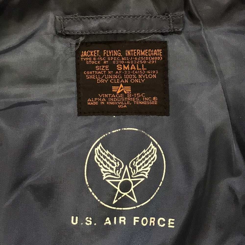 Alpha Industries × Us Air Force × Vintage Vintage… - image 9