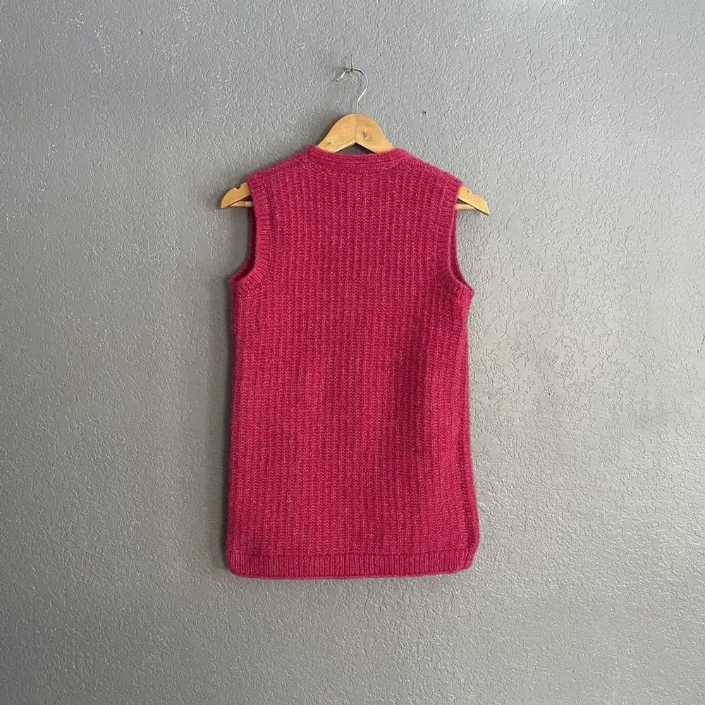 Hype × Streetwear × Vintage Pink 1990s Sweater Ve… - image 4