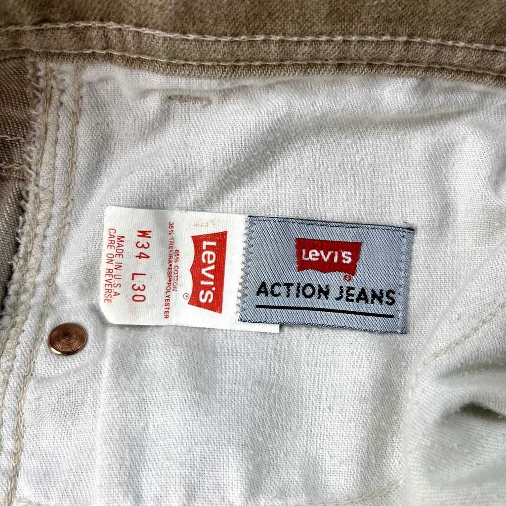 Levi's × Vintage Vintage Levis Action Jeans Pants… - image 7