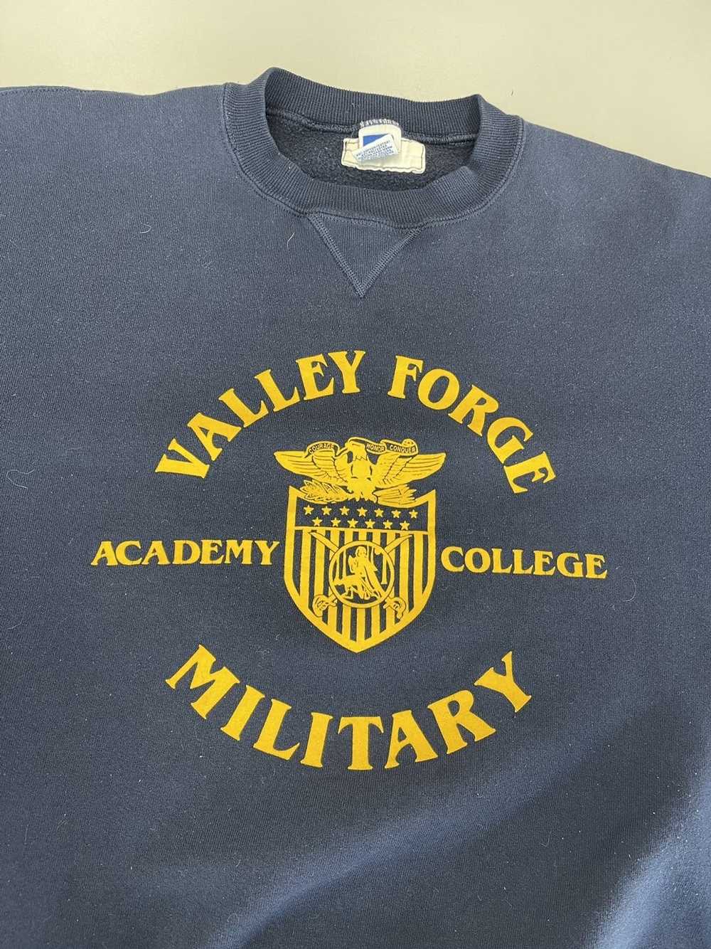 Military × Streetwear × Vintage Valley Forge Crew… - image 4