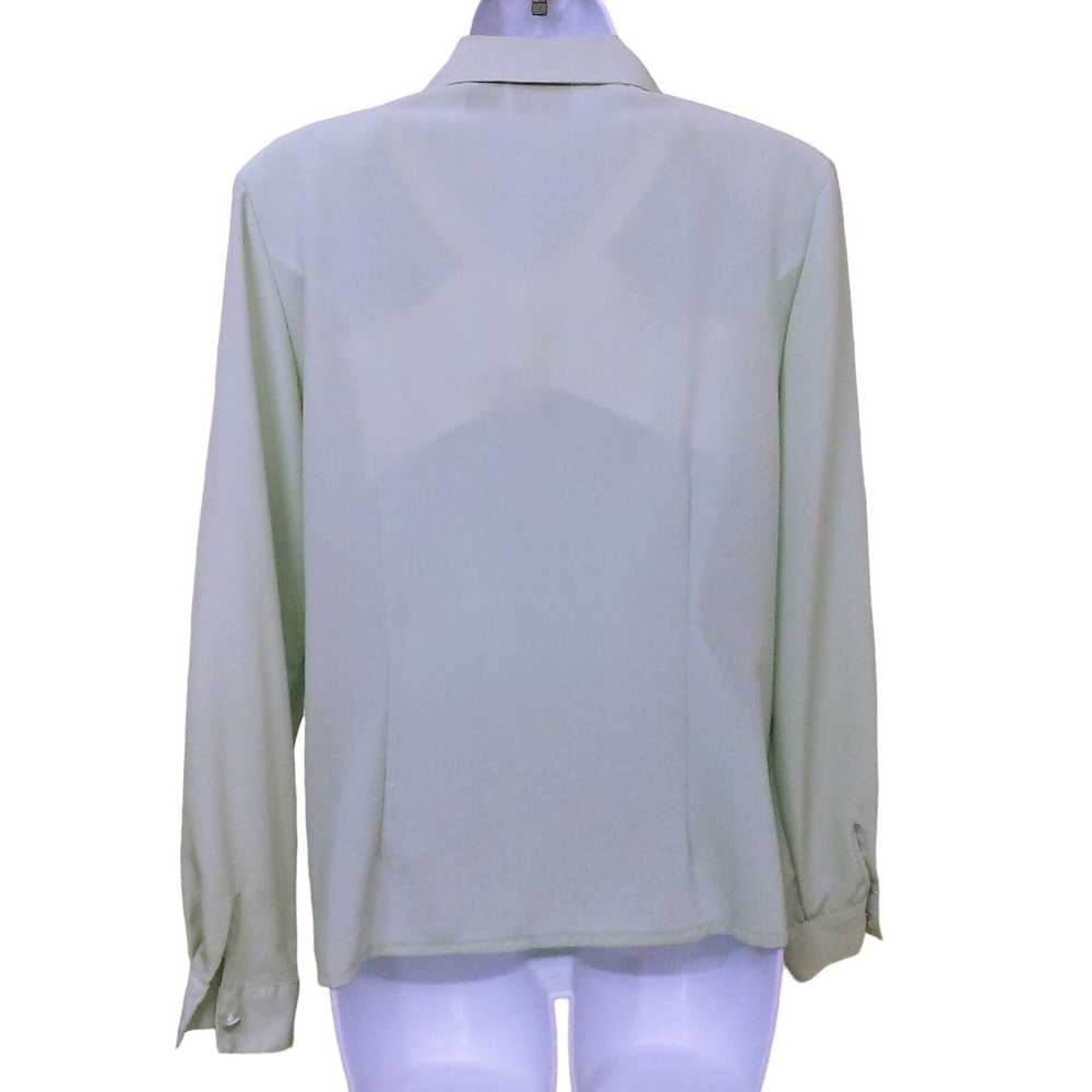 Other × Vintage 80s 90s Laura Scott Petite Blouse… - image 5