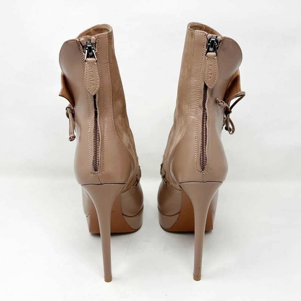 Alaïa Leather ankle boots - image 6